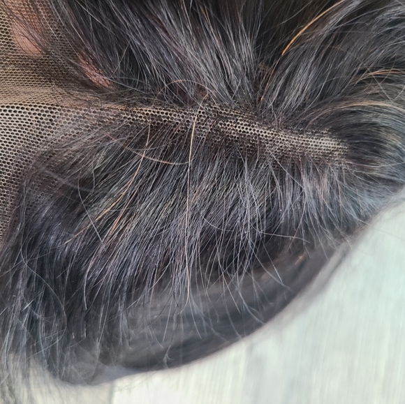 🆕️ Brand New 🌱  Natural Brown Color Quality Human Hair Wig - Picture 2 of 10